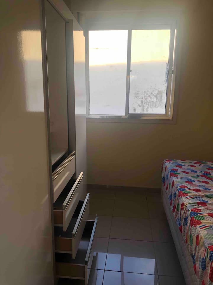 un letto singolo