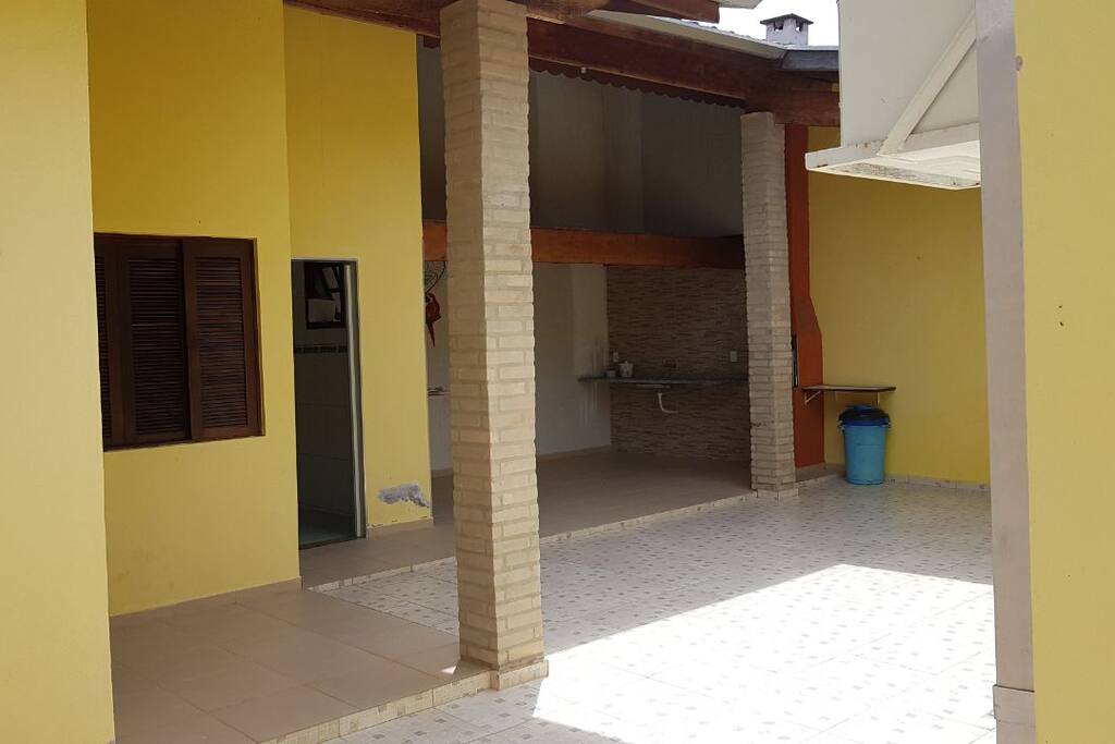 Area de Lazer com churrasqueira