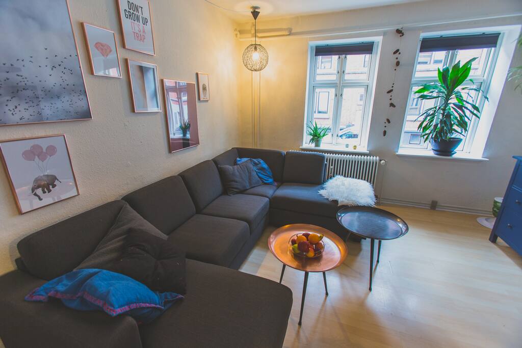 The living room