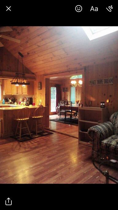 Open floor plan