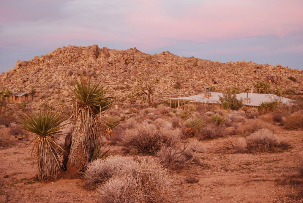 Rugged, secluded, calm surroundings