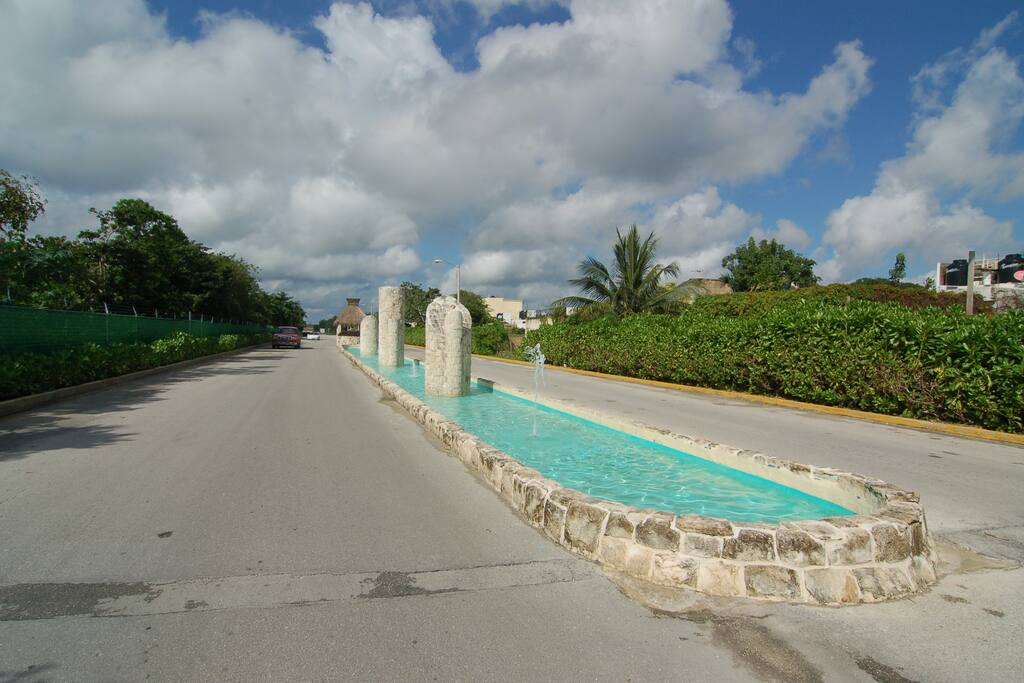Entrada al Residencial