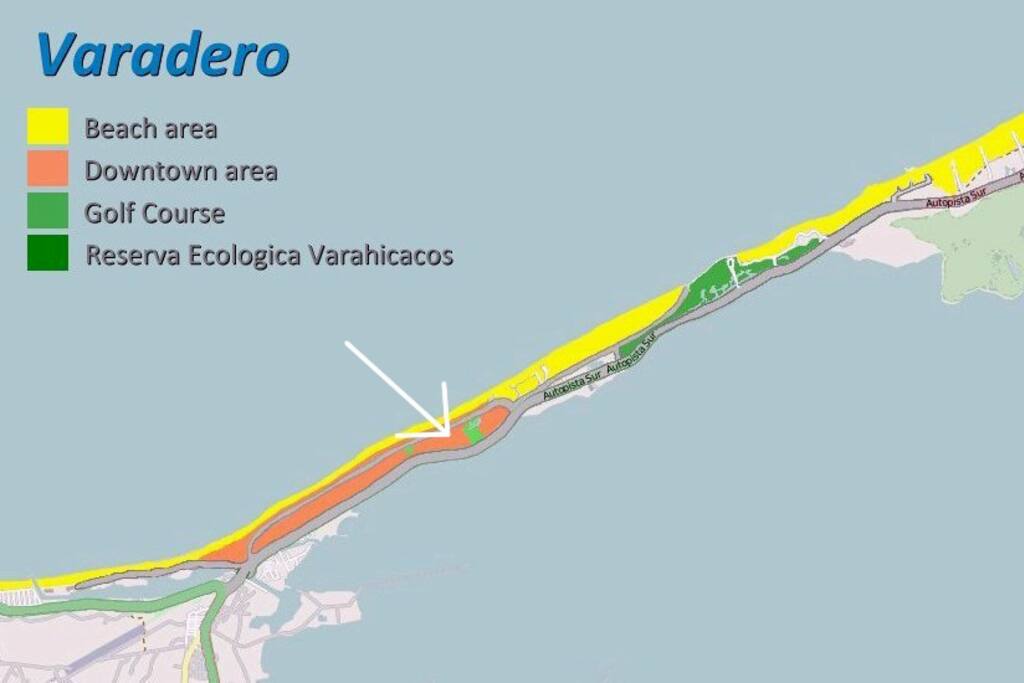 Карта отелей варадеро куба. Варадеро Куба на карте. Варадеро на карте Кубы. Подробная карта Варадеро Куба.