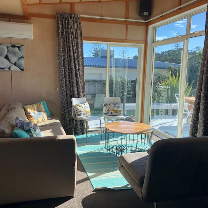 Sun Filled Kiwi Bach - Mangawhai