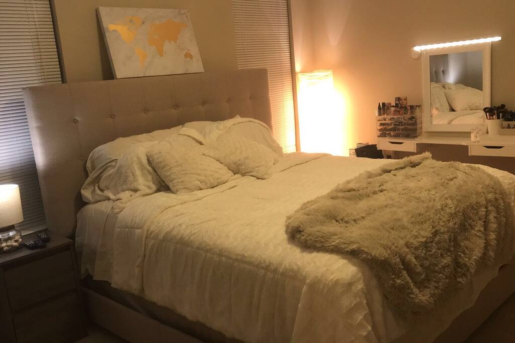 Bedroom with King Size bed