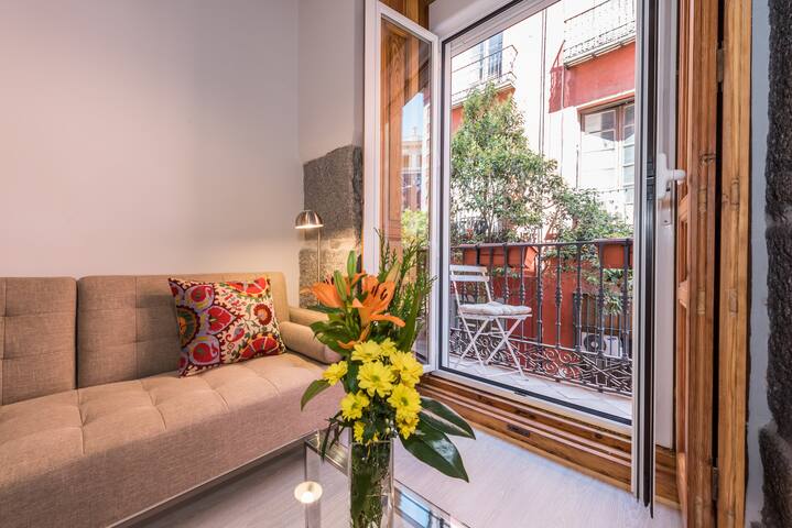 LATINA BRICK 2br 2ba Cen LIFT WIFI!