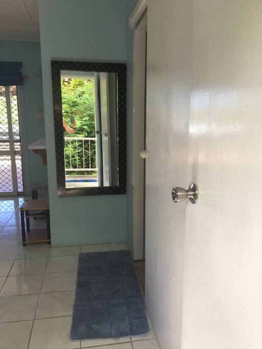 Entrance in to Studio Apartment
