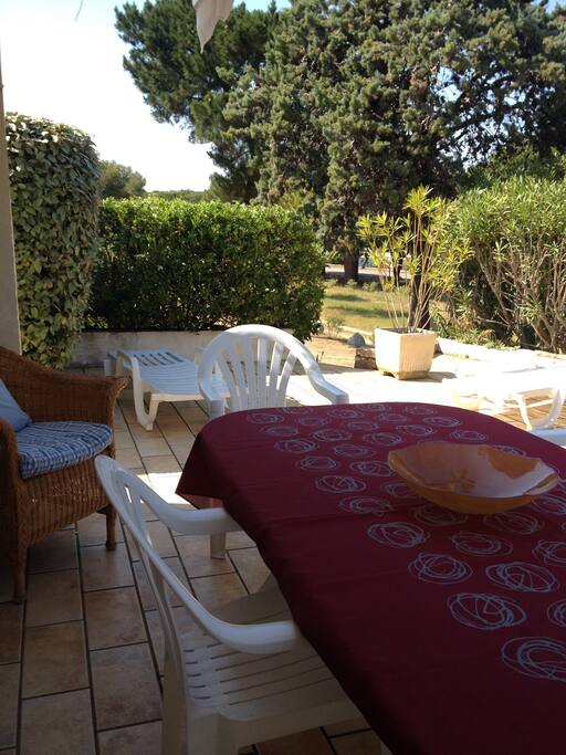 Terrasse détail