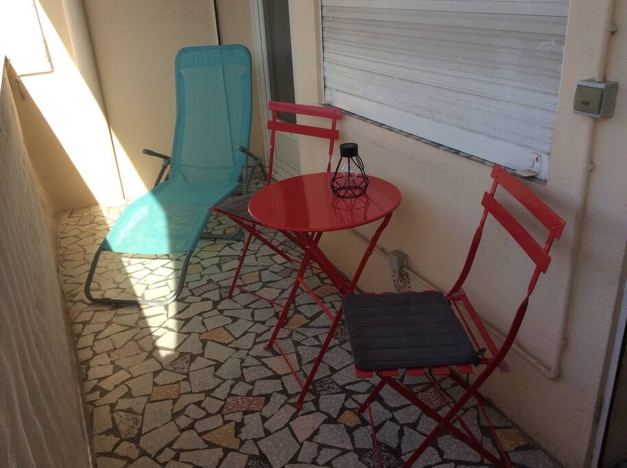Terrasse exposée plein Sud