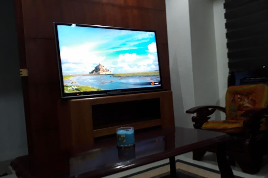living room w/ TV