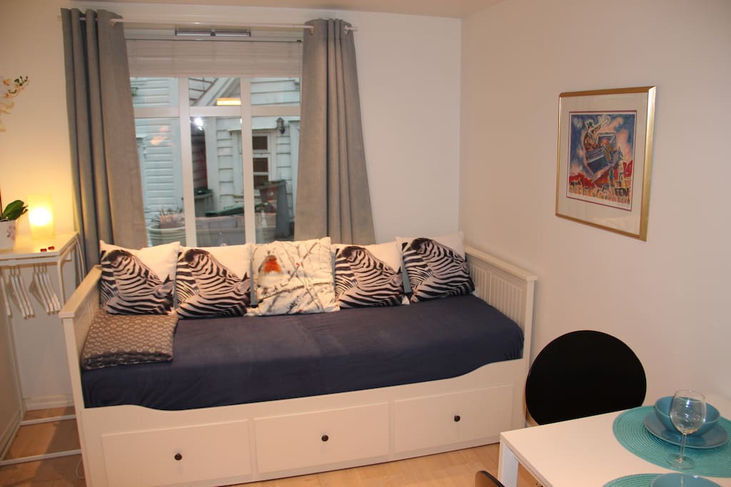 living room & bedroom
