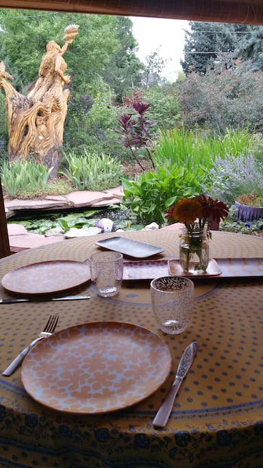 Pond View from Patio
