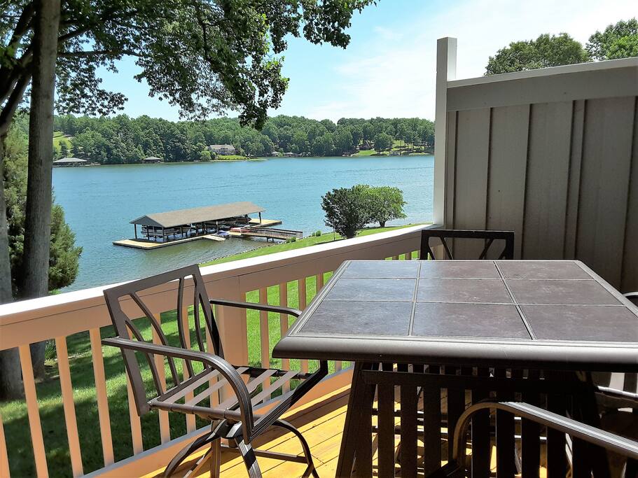 View from deck