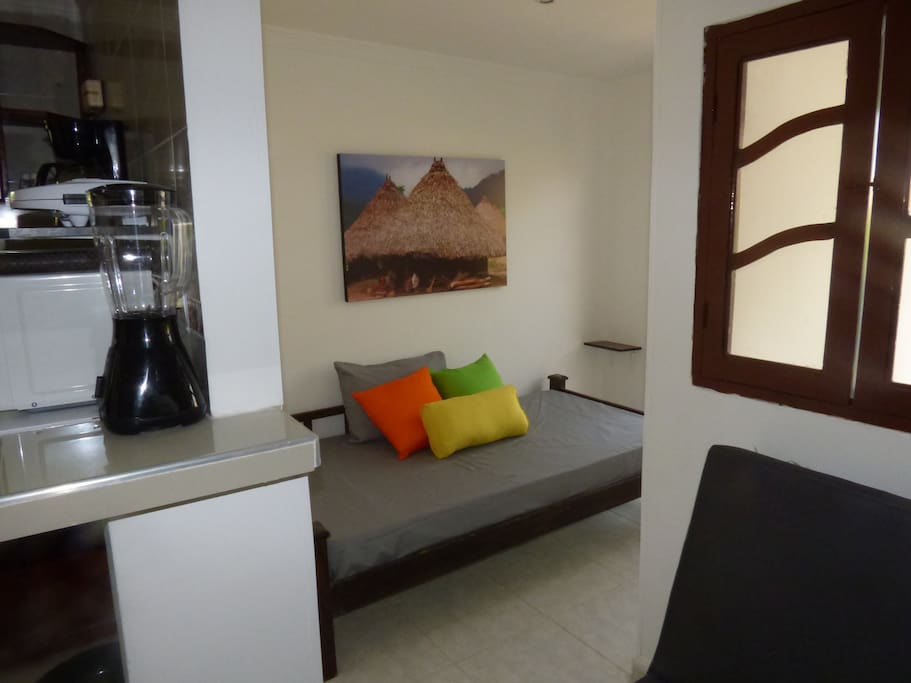 Cama adicional en zona común