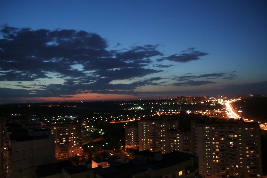 Amazing city view from 22 floor.