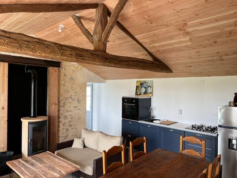 Charming house in the heart of the marshes for 6 people.