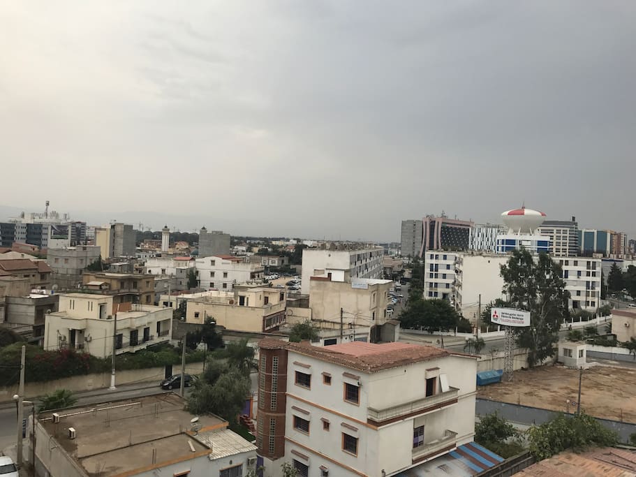 Vue dégagée sur Dar El Beida