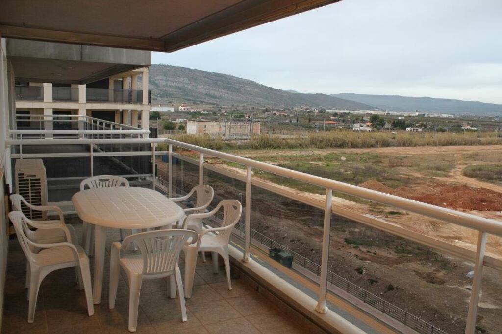 Comedor en la terraza