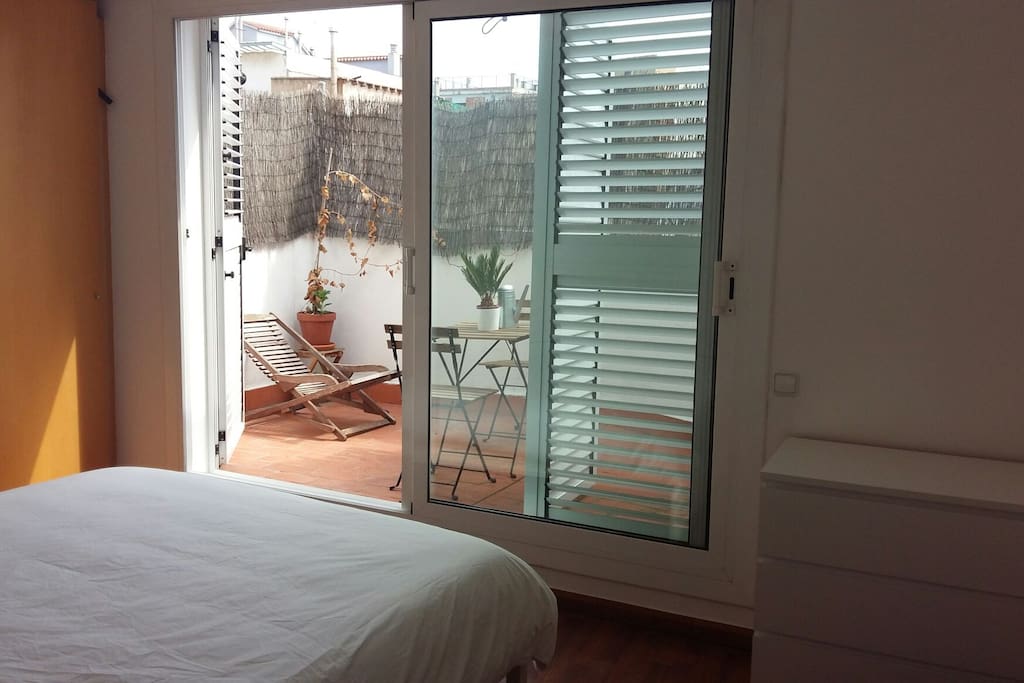 Bedroom terrace