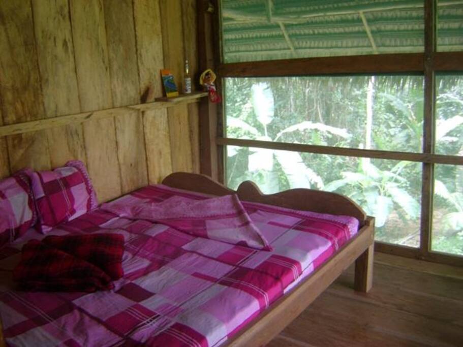 bed in the private room