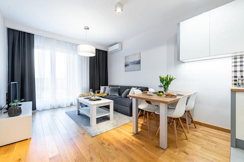 Successful Airbnb property: Apartments Tespis No. 29 (Francuska 88A/32) in Osiedle Paderewskiego Muchowiec