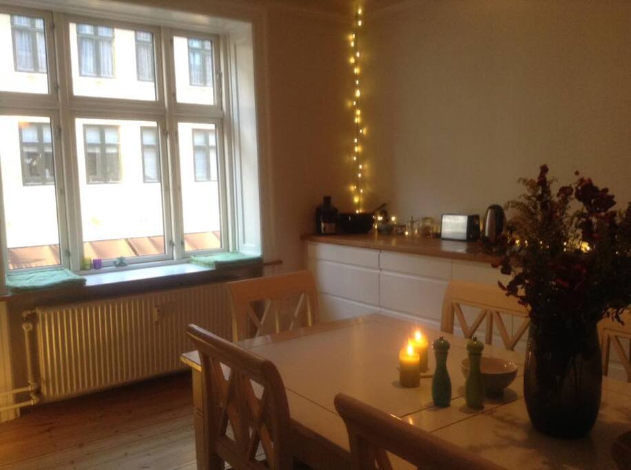 Kitchen and dining