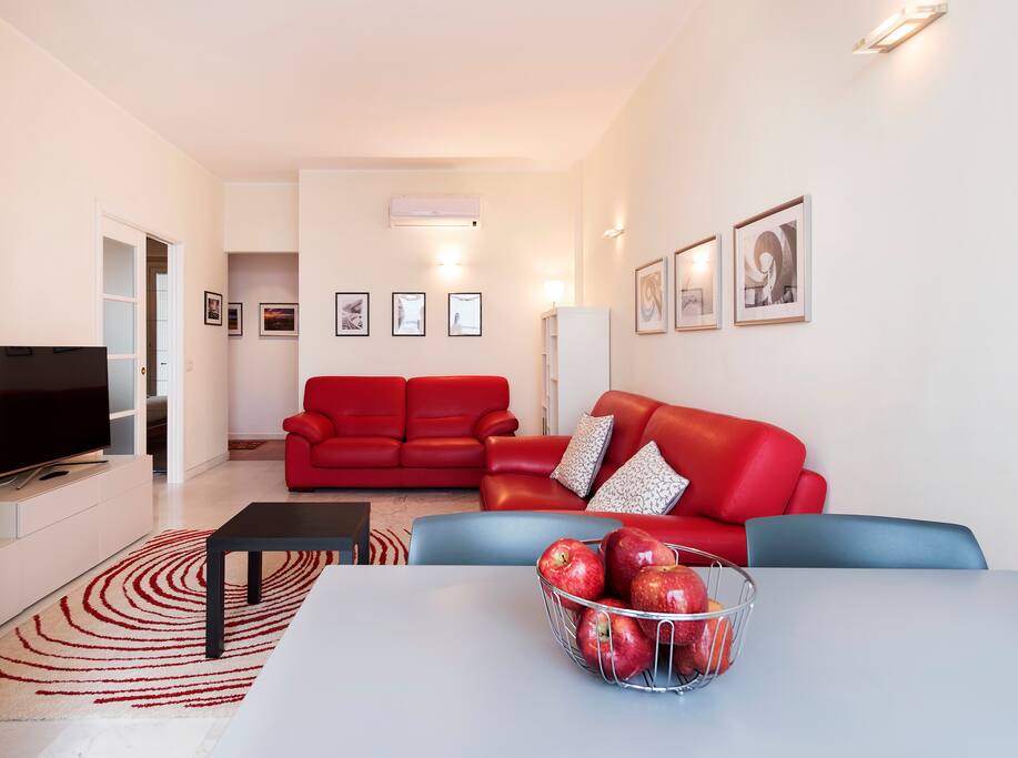 The living room | sofa bed