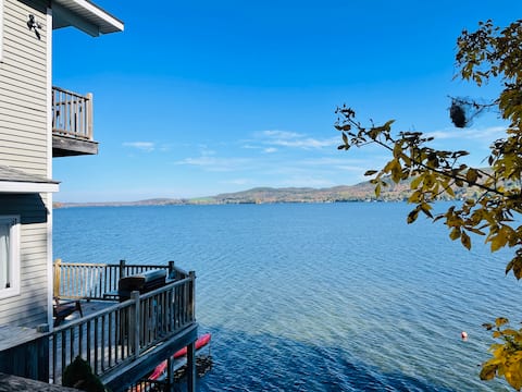 Beautiful Big Lake Front home near Cooperstown