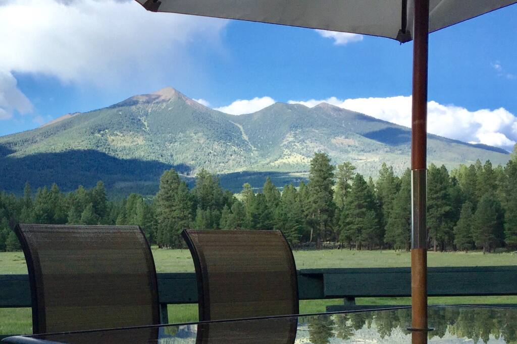 View from the deck