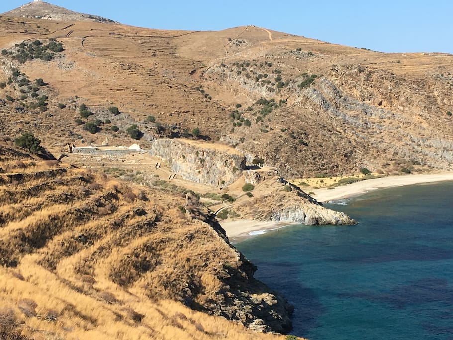 ...next to the hidden archeological site of ancient Karthea, a totally unspoiled mystical place, only 500m away.