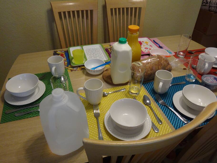 Welcome breakfast