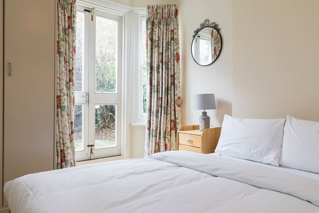 The master bedroom.