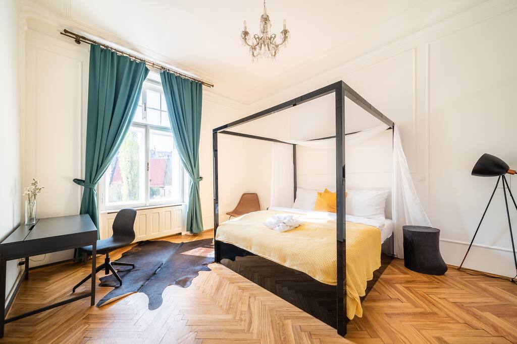 Separate 2nd bedroom with bespoke bed and extra comfortable mattresses for your highest sleeping experience.