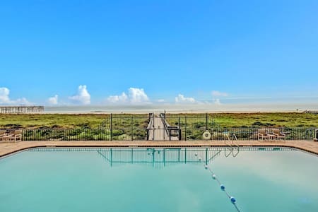 Oceanfront Condo on the top floor.