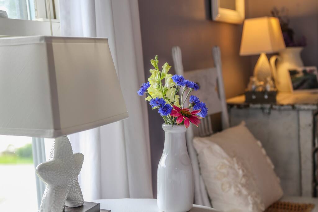 Fresh flowers from Chez Seeger Garden