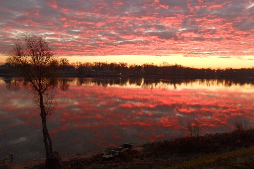 colors of the early morning
