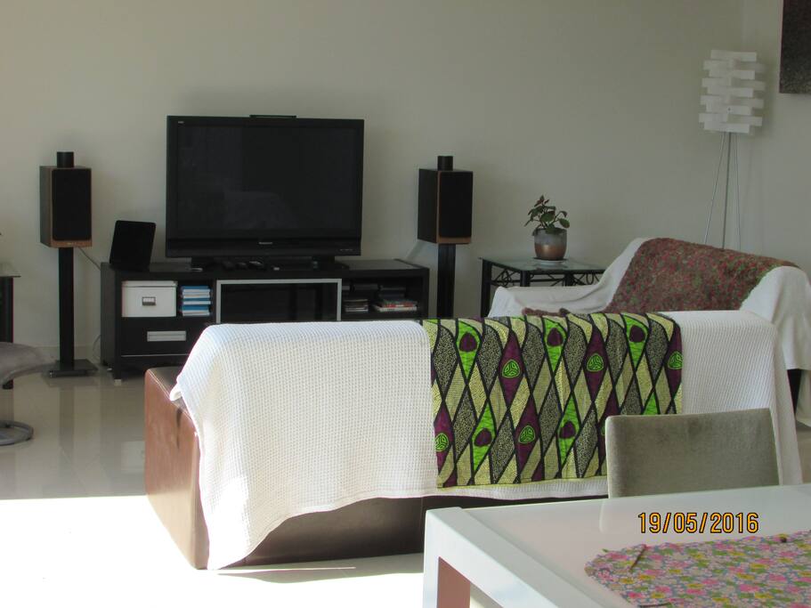 Relax in the lounge to quality sound