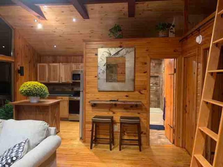 Peaceful Cabin On A Stream Surrounded By Hemlocks - Virginia