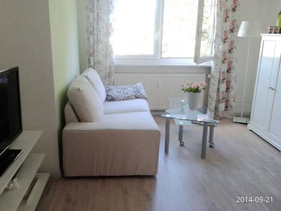 Quiet room with garden view