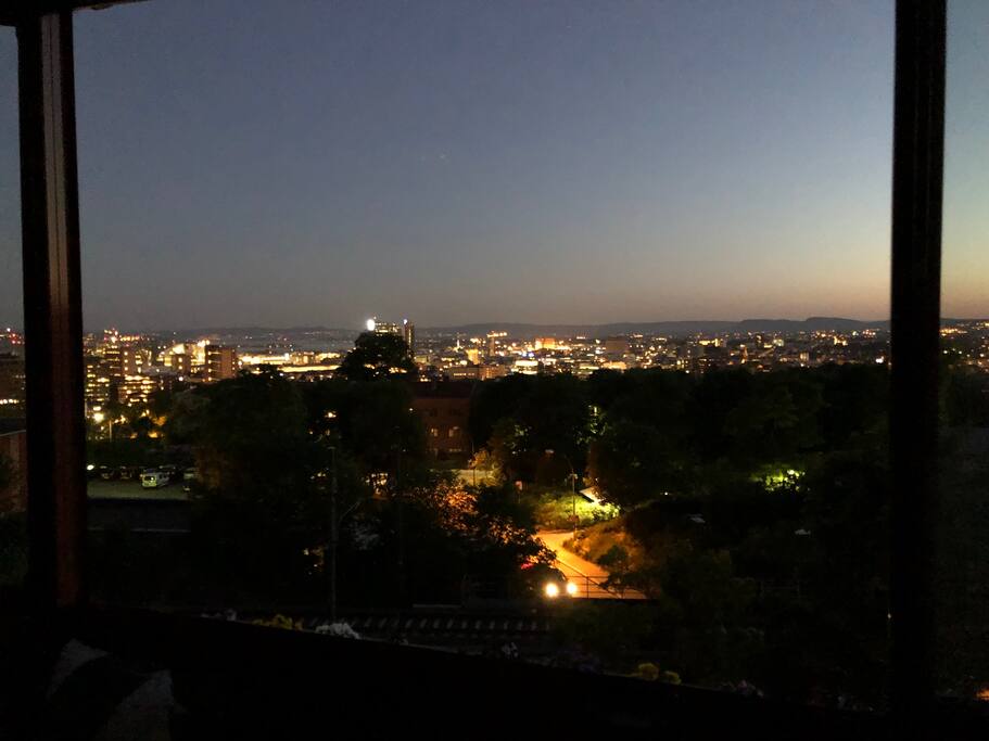 The view by night