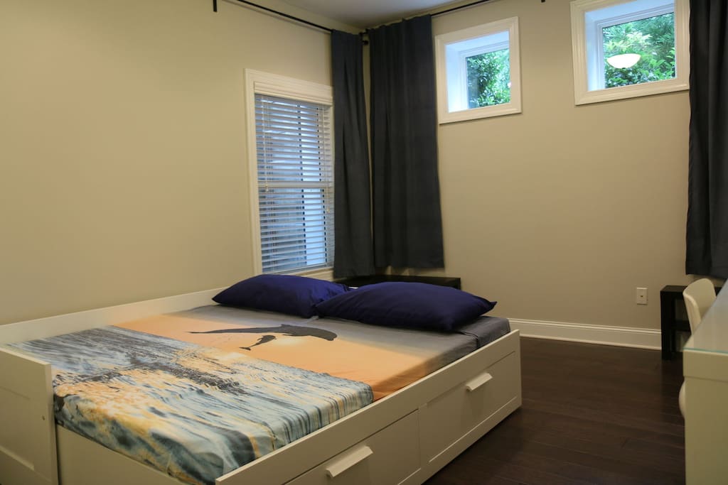 Your bed in king configuration