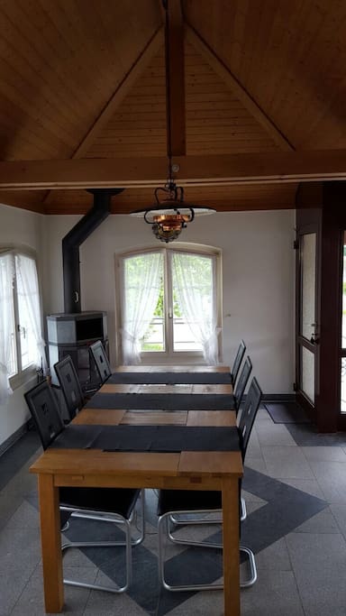 Wintergarten / Esszimmer