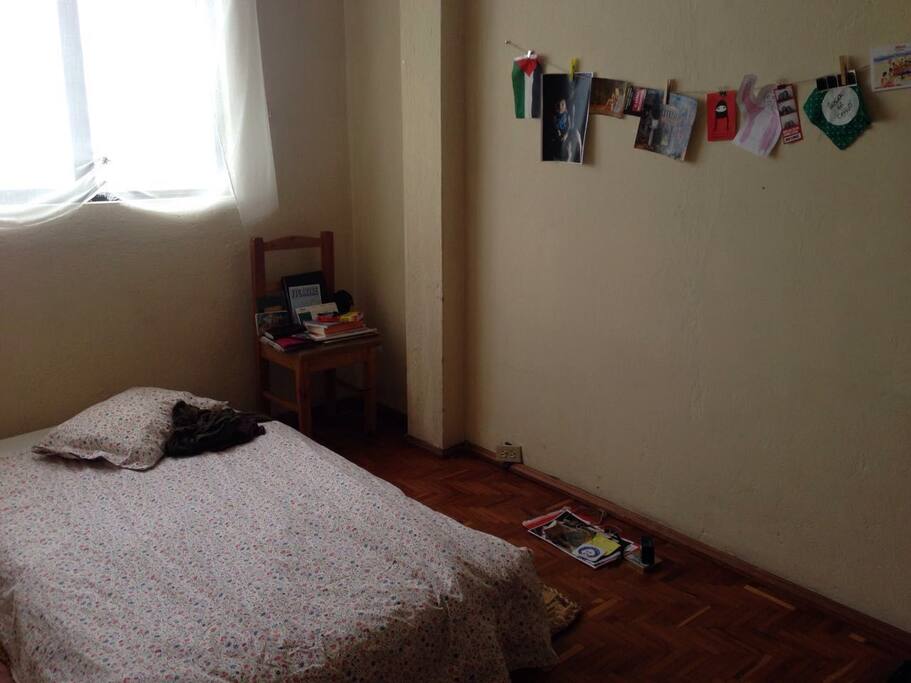 The room