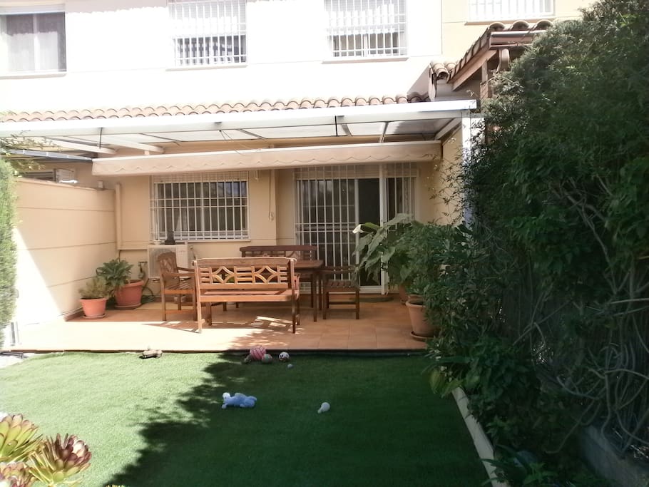 Jardín privado
