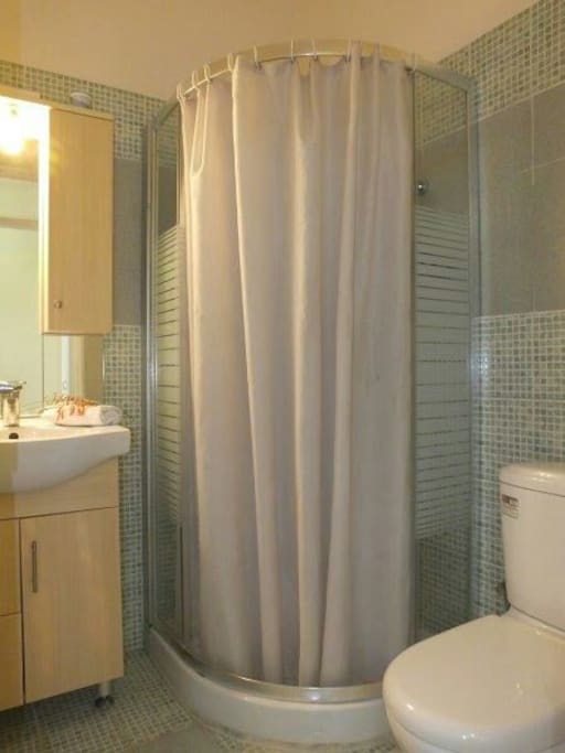 bathroom with shower