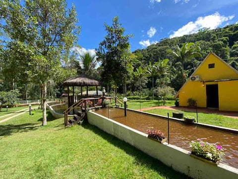 Farmhouse with chalets in the mountains ideal for families