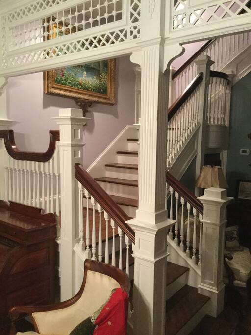 Central staircase, a masterpiece