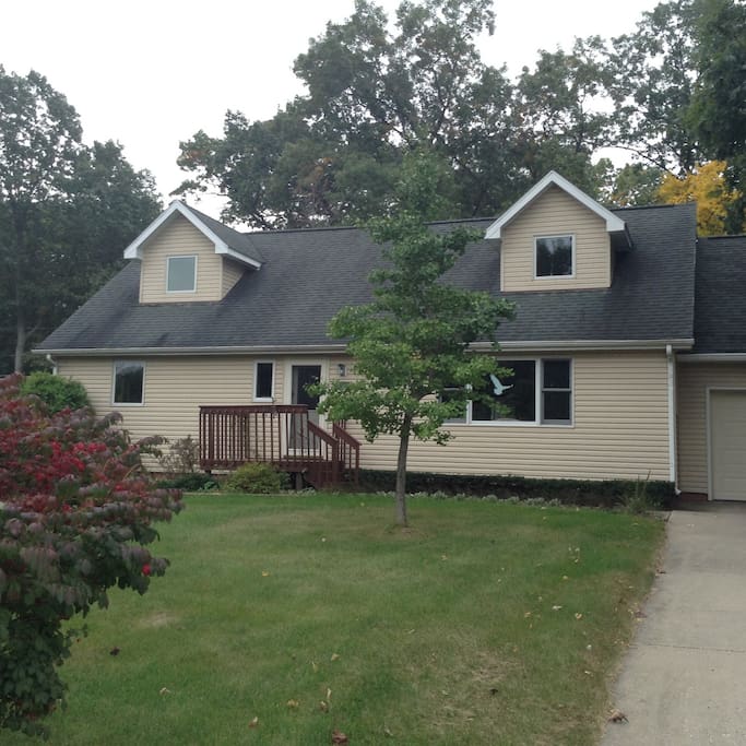 Two Story with walkout Basement and attached Garage