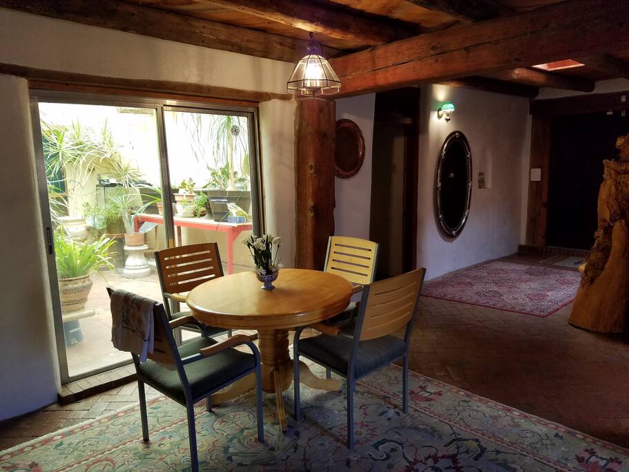 Dinning/ interior green house