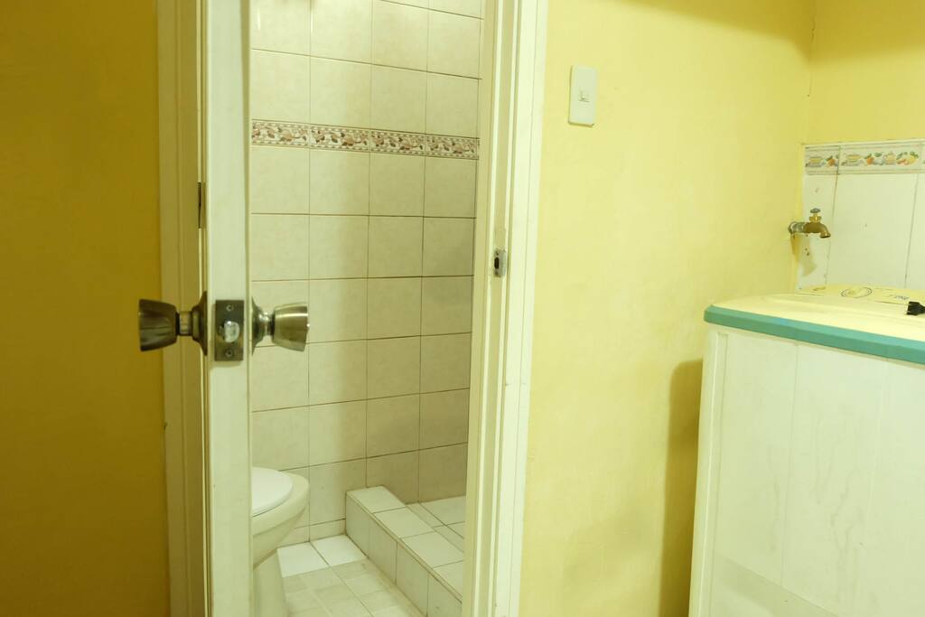 outer bathroom (beside the kitchen)